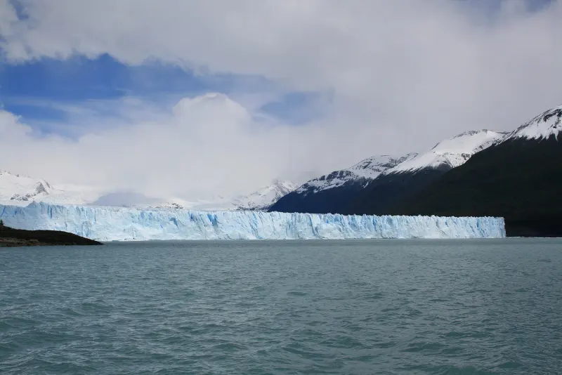 Face of the Perito Moreno Glacier above Lago Argentino